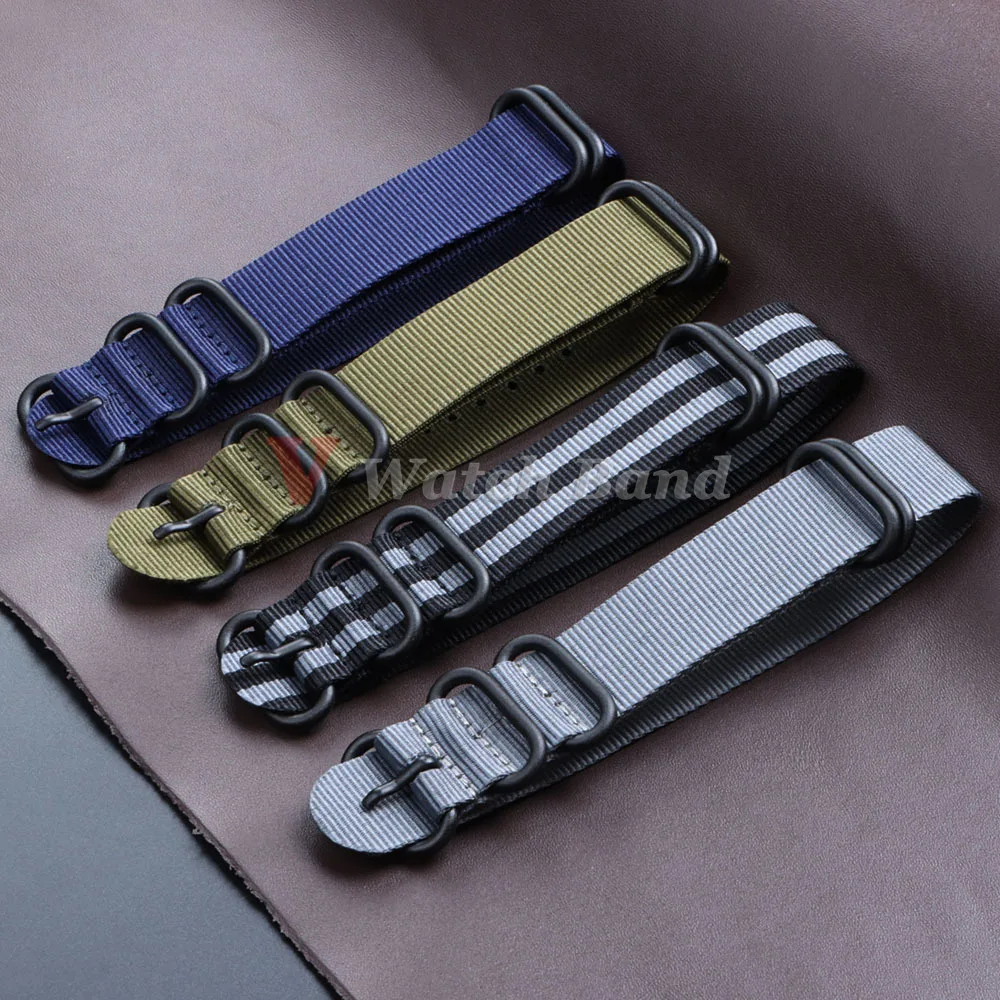 

Ремешок 18 мм, 20 мм, 22 мм для Seiko, нейлоновый ремешок для часов высокого качества для Omega Army, спортивный браслет, сменный военный повседневный ремешок для часов