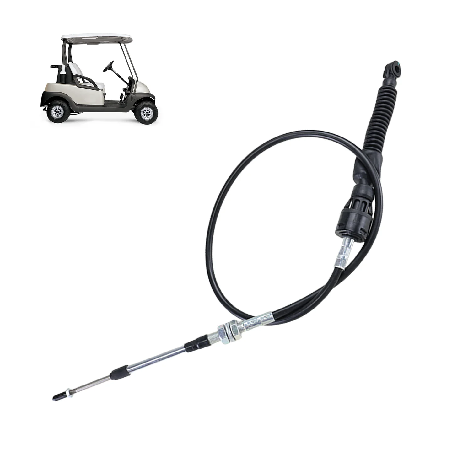 Clubcar Precedent 2006-2015 Gas Golf Cart Shift Cable Transmission Gear Cable 103379601 102589901 113cm