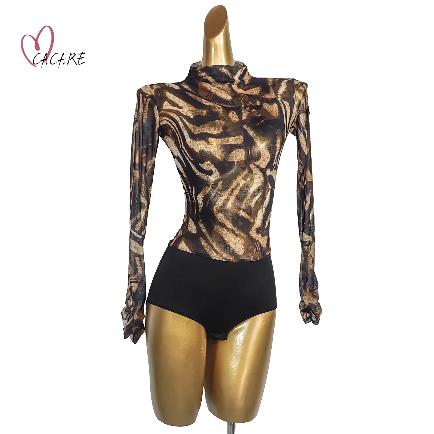 Dance Wear Bodysuit Women Tops for Latin Ballroom Competition Dresses Modern Dancing Dress Samba Flamenco Stage Costume 0761