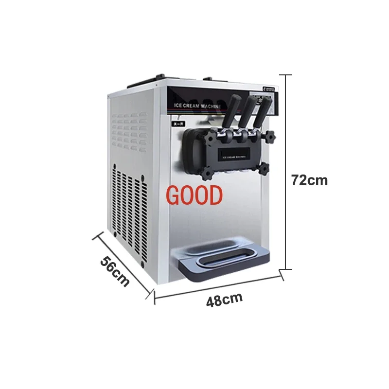 Icecream Maker Soft Serve Ice Cream Machine Commercial Ice Cream Maker Machine