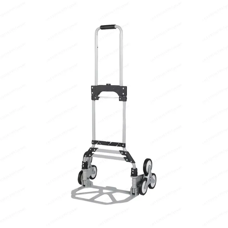 

Household silent wear-resistant aluminum alloy trolley, telescopic climbing trailer