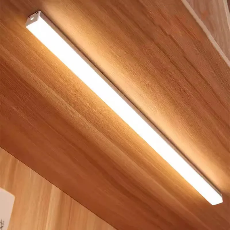 Cabinet Light Led Aluminum Profile Channel Diffuser Three Surface Mounted U-Shaped Sided Luminous Hard Strip Long Line Light