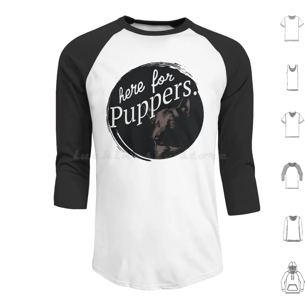 Here For Puppers Hoodie cotton Long Sleeve Letterkenny Puppers Cravetv Canada Puppers Beer Sunny Lemonader Sunnylemonader