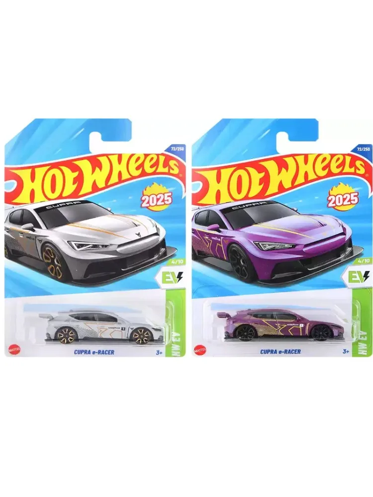 2025H Original Hot Wheels voiture Cupra e-racer moulé sous pression 1/64 alliage modèle véhicule affichage jouets pour garçons anniversaire ami cadeau carro