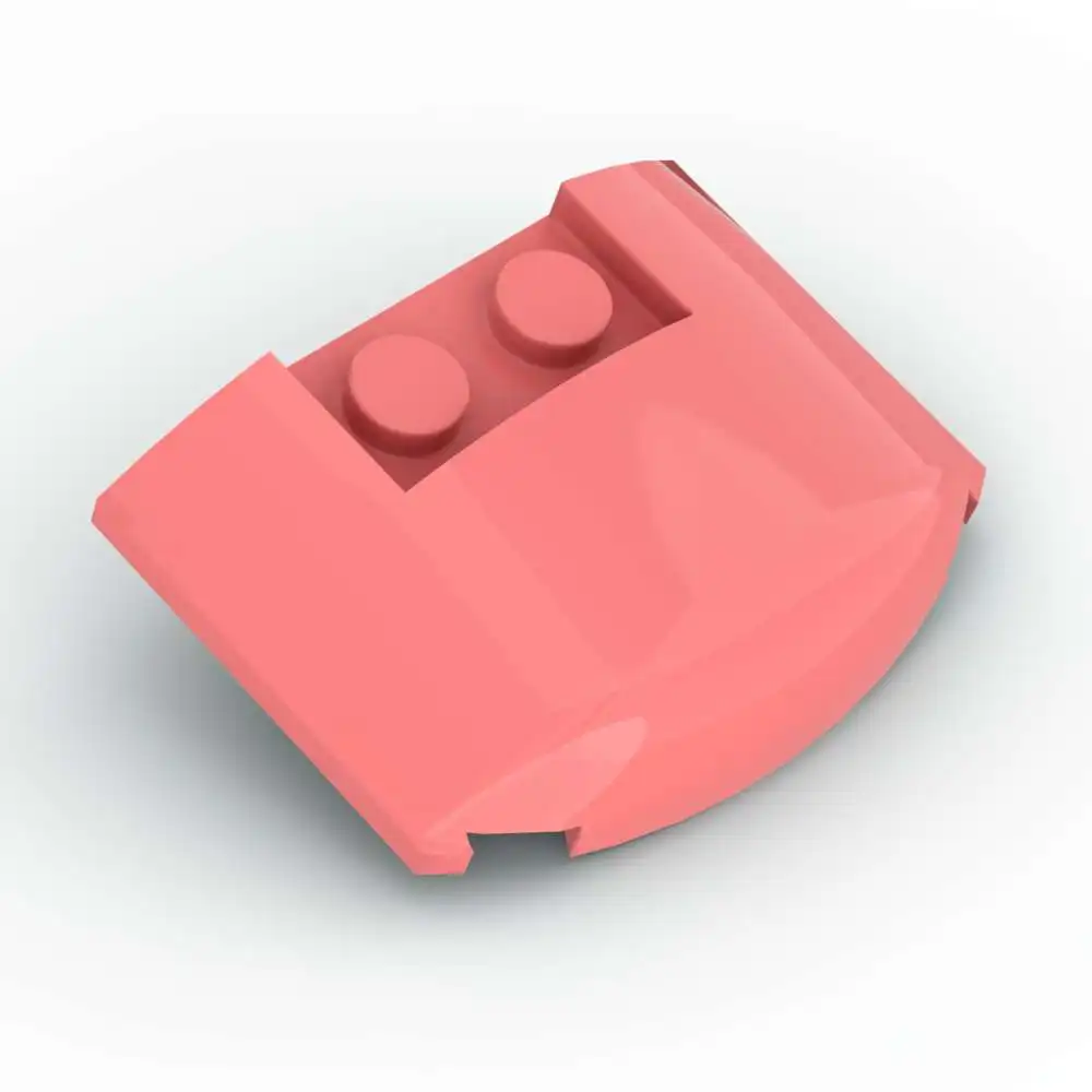 

MOC 10 шт. 93604 тройной изогнутый классический адаптивный кирпичный клин 3x4x2/3 строительный блок забавные игрушки для взрослых мальчиков и девочек праздничный подарок