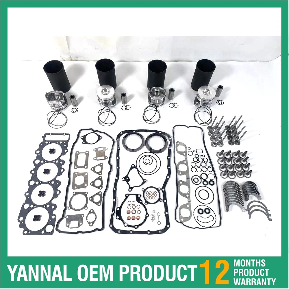 

Новый качественный комплект для капитального ремонта двигателя 4HL1