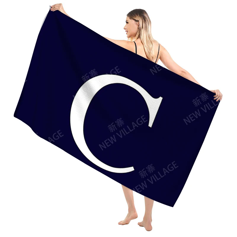 Bathroom Bath towel for adults sauna Large beach towel Gym towel Large hotel woman shower quick drying microfiber simple letter