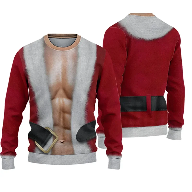 

Fashion Jesus Ugly Christmas Sweater For Man Women Clothes Hip Hop Party Men Sweatshirts Casual Pullovers Beers Tracksuit Tops