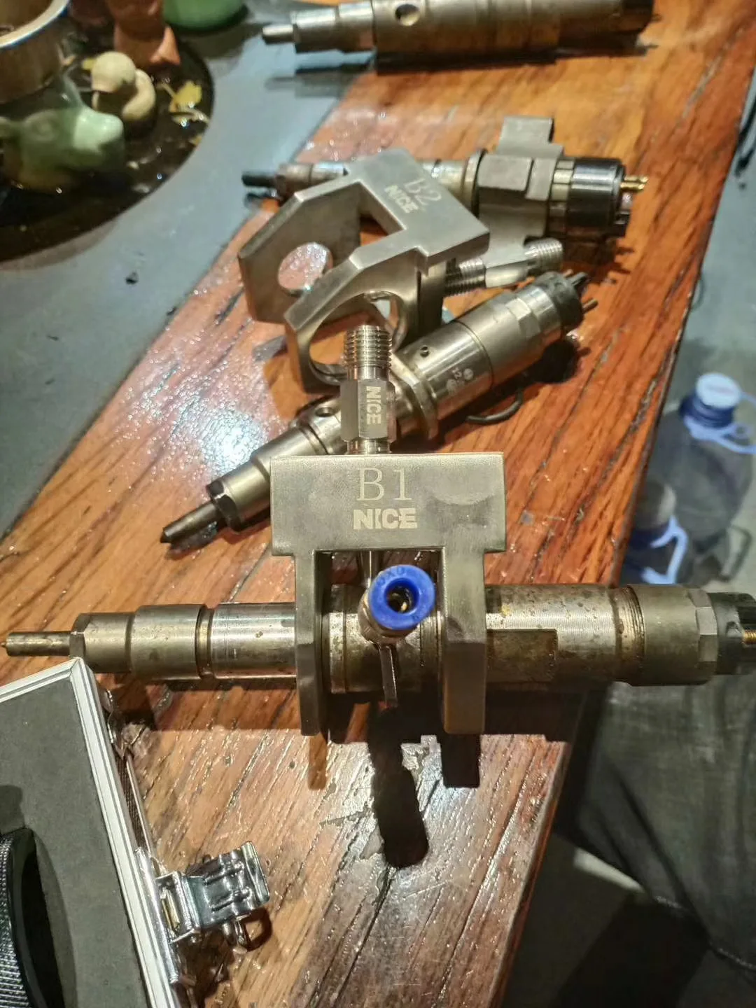 Diesel Common Rail Injektor Leuchte Clamp Adapter Werkzeug für BOSCH DENSO CUMMINS – Detail 1