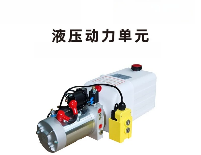 

Hydraulic power unit 12V24V DC single and double acting small assembly car tail lift dump truck