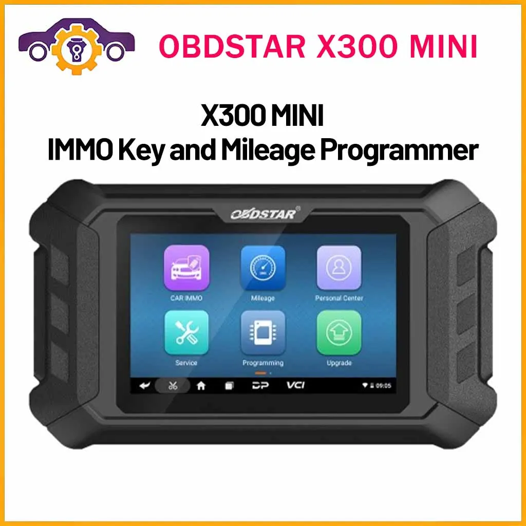 OBDSTAR X300 MINI for Fo-rd /Ma-zda Programmer All Key Lost Programming/Pin Code Reading/Cluster Calibrate NEW Version for H100