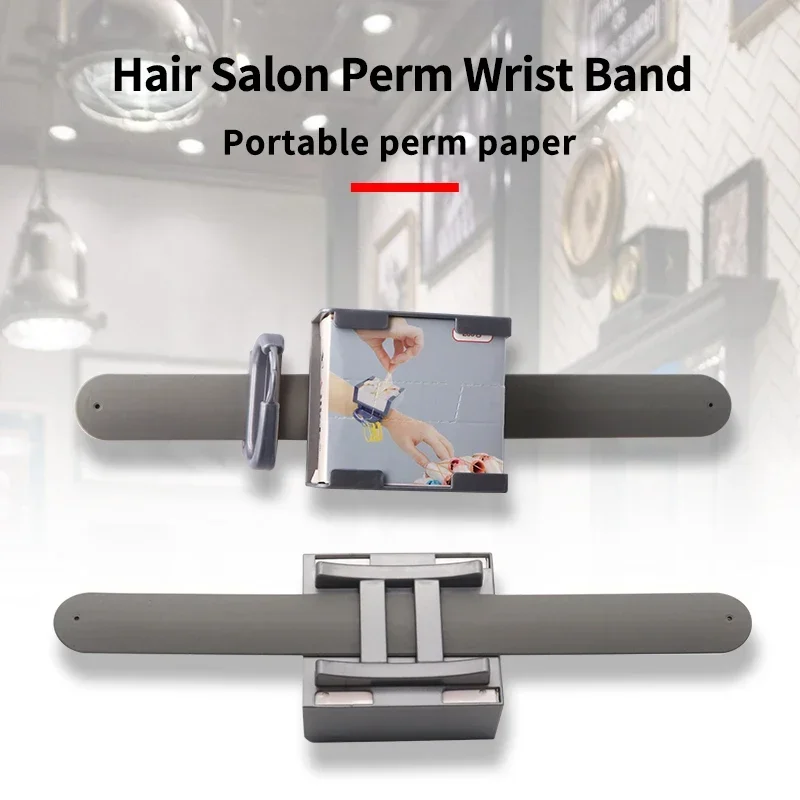 1Set Adjustable Wristband 200pcs Style Perm Paper Box for Salon Hair Perming Paper Curler Hairdressing Tools Kit Auxiliary