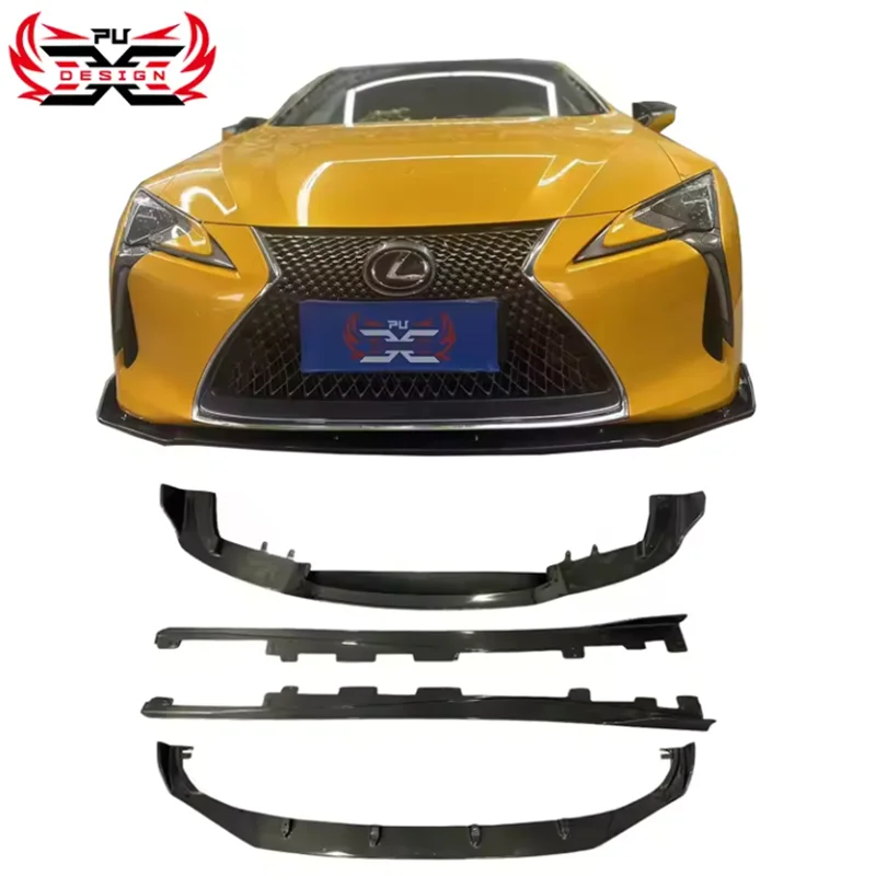 High Quality Carbon Fiber For Lexus LC500 LC500H Front Bumper Lip Front Splitter Rear Diffuser Rear Bumper Side Skirts Bodykit