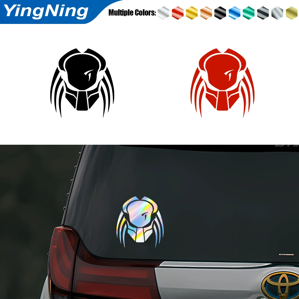 

Funny Predator Pattern Auto Reflective Sticker Car Bumper Body Rear Window Decorative Decal Car Vinyl Decal Sticker Accessories