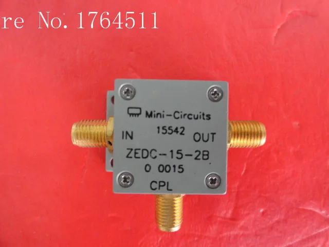 

Переключатель [LAN] Mini ZEDC-15-2B 1-1000 МГц Coup: 15 дБ, соединитель питания SMA
