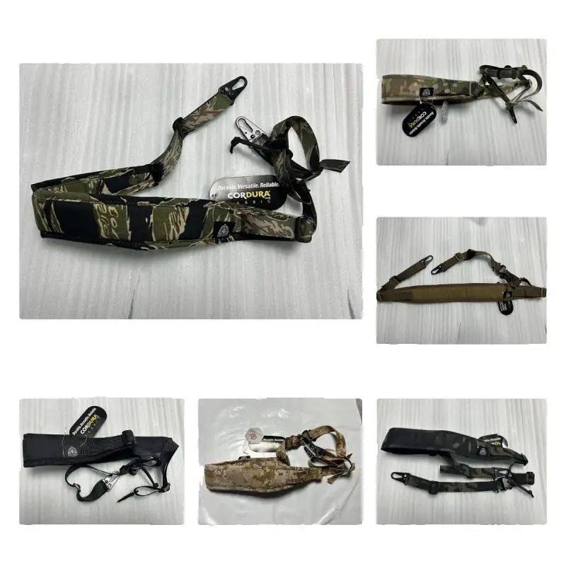 Élingue tactique de Style Ferro, écharpe de fusil modulaire à 2 points, sangle SLINGSTER, écharpe réglable rapide, écharpe de bretelles en corde