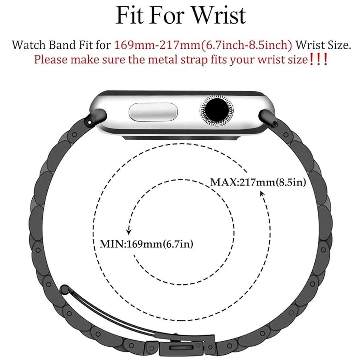 Correa de acero inoxidable para Huawei Watch Fit3, pulsera de Metal para Huawei Fit3 Fit2 Fit1, accesorios de repuesto para reloj