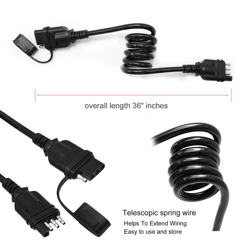 연장 하네스 남성 여성용 유연한 코일 케이블 플랫 연장 하네스 남성 여성용 커넥터 핀 코일 케이블