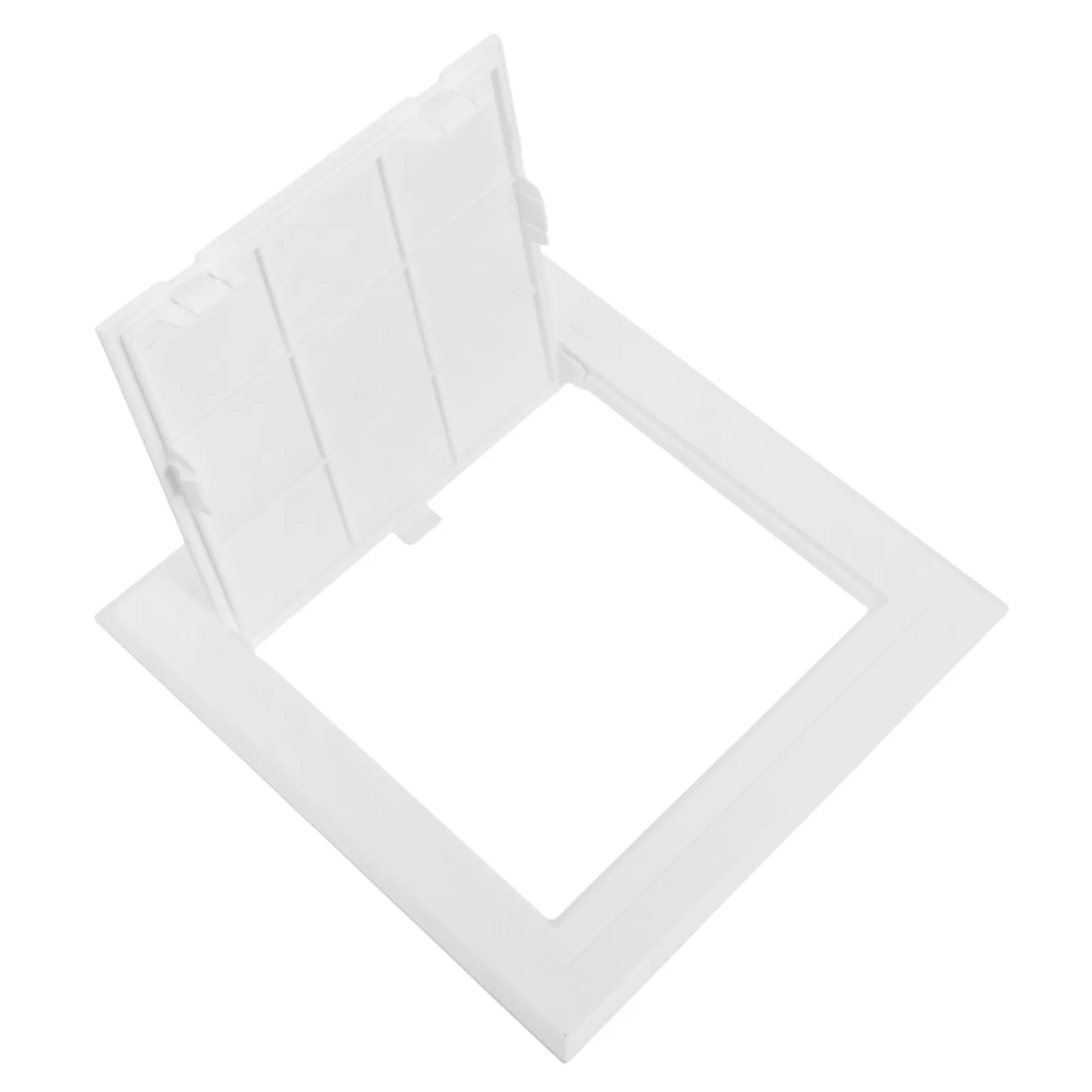 Plastic Access Panel Door for Wall Ceiling 6x6 Inch Drywall Hole Cover Plate for Plumbing Electrical Wiring Inspection Bathroom