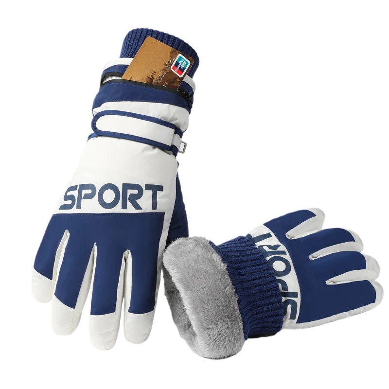 New Winter Ski Non-Slip Touch Screen Gloves Waterproof Warm Ski Snowboard Accessories Unisex Warmth In Cold Weather