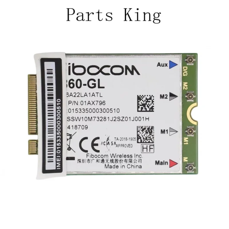 For Fibocom L860-GL For Lenovo ThinkPad T490 P14S Gen1 X13 T14S 4G M2 Module FRU 01AX796 5W10V25790