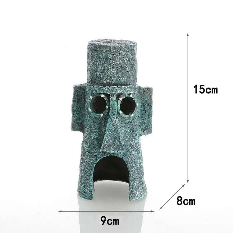 مجموعة سبونجبوب شخصيات الحركة دمى كرتونية صغيرة لتزيين خزان الأسماك وإكسسوارات حوض السمك هدايا عيد ميلاد الأطفال #5