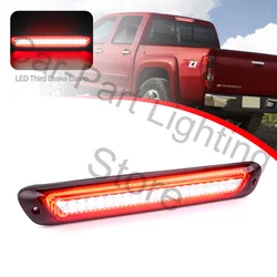 For Chevrolet Colorado GMC Canyon 2004-2012 Red LED hola High Mount Third Brake Light 3rd Rear Stop Lamp cargo Lights