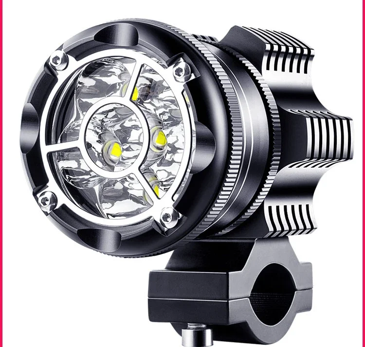 

Motorcycle Spotlight Flashing, Strong Light, Super Bright LED Road Light, Strong 12v Spotlight Paving