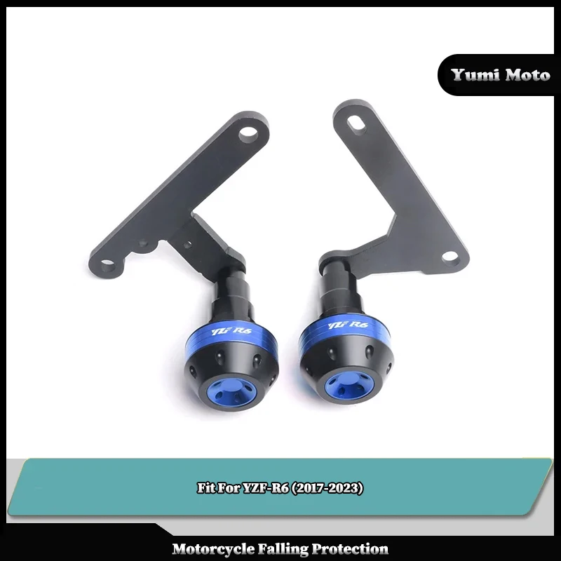 

Motorcycle Falling Protection Frame Slider Fairing Guard Crash Protector Fit For YAMAHA YZF R6 YZF-R6 YZFR6 2017-2023 2022 202
