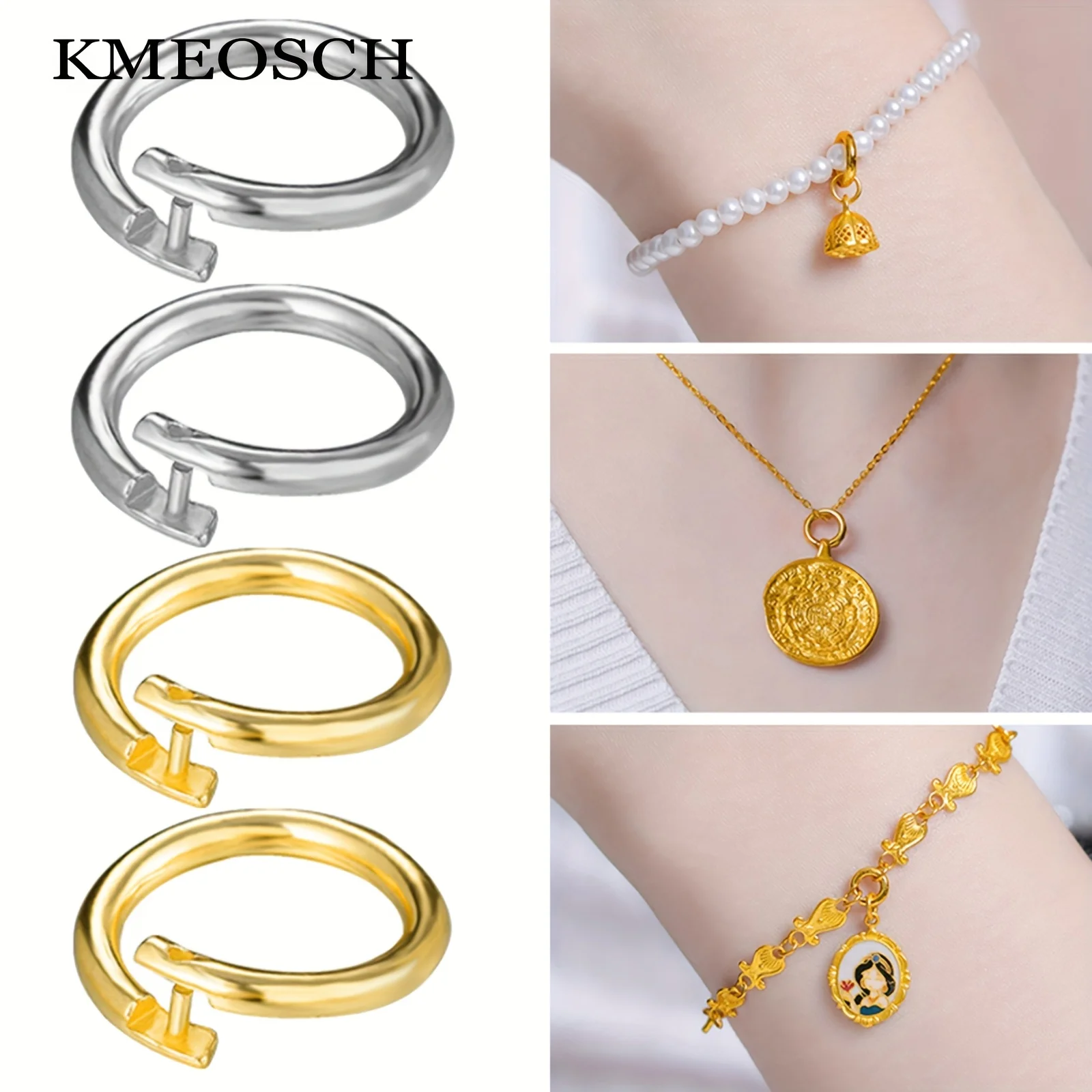 

Jump Rings for Jewelry Making, Open Jump Rings for Keychains and Necklace, Jewelry Making Findings