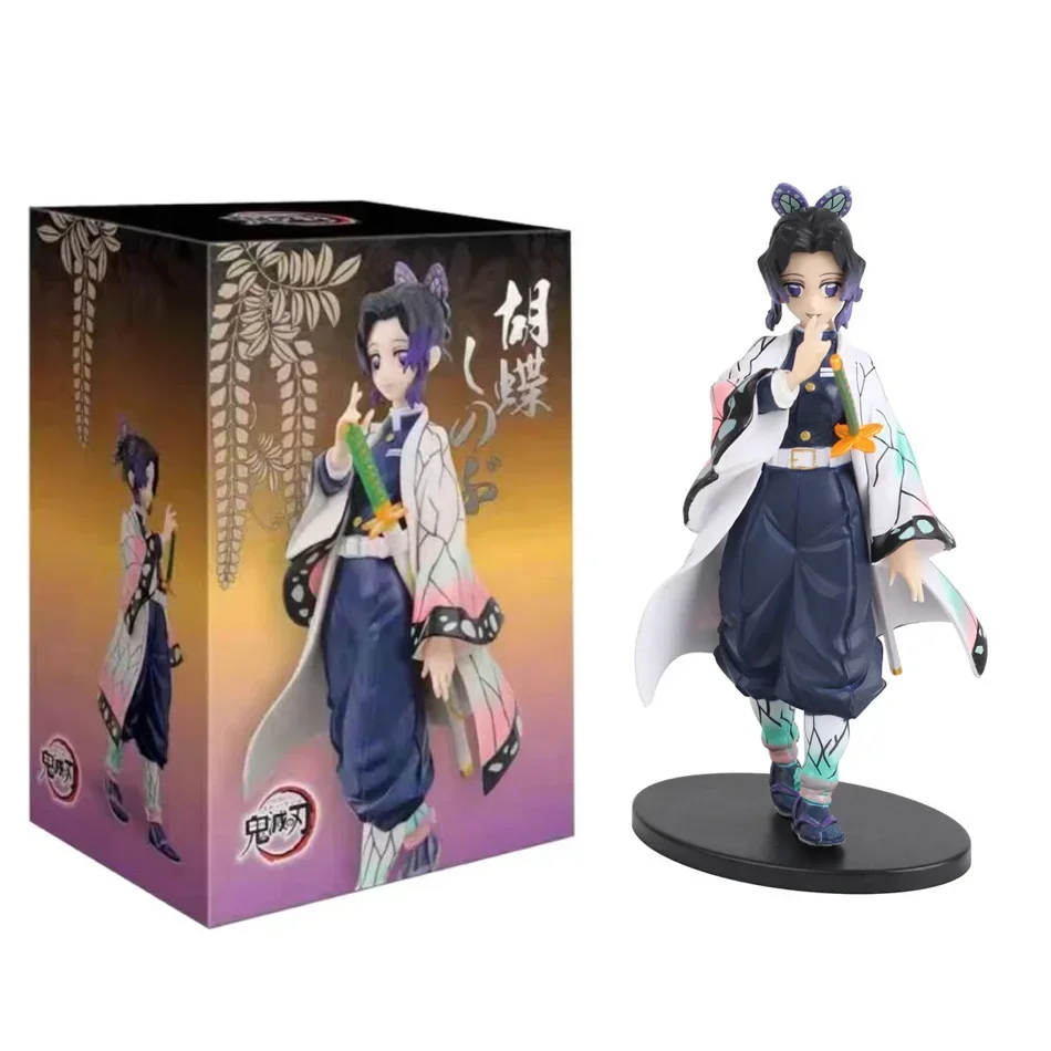 Anime demon slayer kimetsu no yaiba figura kamado tanjirou figura de ação agatsuma zenitsu nezuko guerreiro pvc modelo brinquedos