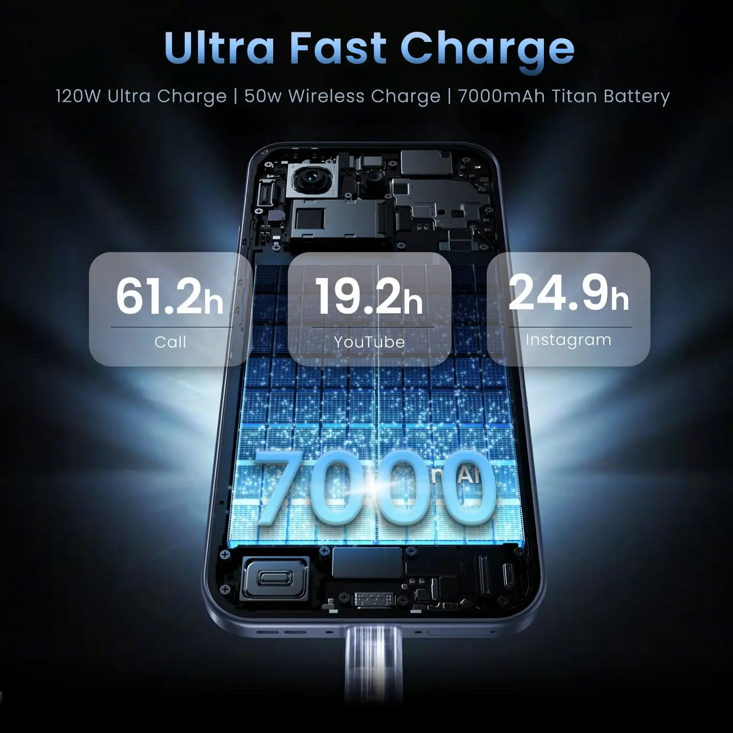 realme GT 8 Pro Batería Titan de 7000 mAh, Smartphone con carga ultra rápida de 120 W + carga inalámbrica de 50 W, Snapdragon 8850, cámara de 200 MP, cámara IMX906 OIS de 50 MP, pantalla de 6,78 pulgadas 2K 144 Hz, IP69 (cargador no incluido) 4