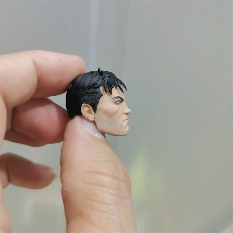 Painted 1/12 Scale Bruce Wayne Head Sculpt Fit 6