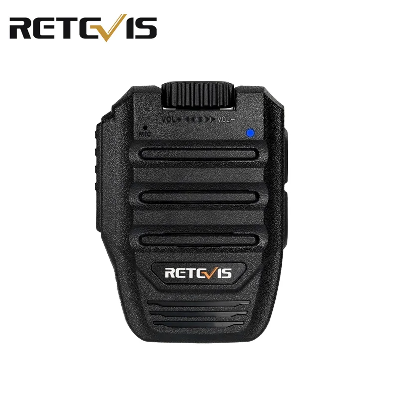 Retevis HWN001 Walkie Talkie Bluetooth micrófono remoto inalámbrico volumen fuerte PTT altavoz micrófono para Retevis RB37 RB637 RB689 HD2