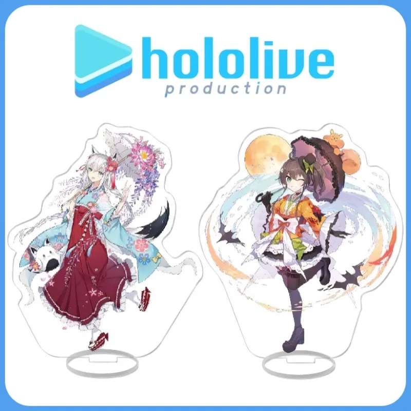 

HOLOLIVE VTuber Acrylic Stand - Aqua Minato & Sakura Miko Anime Figure Desk Decor (Fan Art Gift)