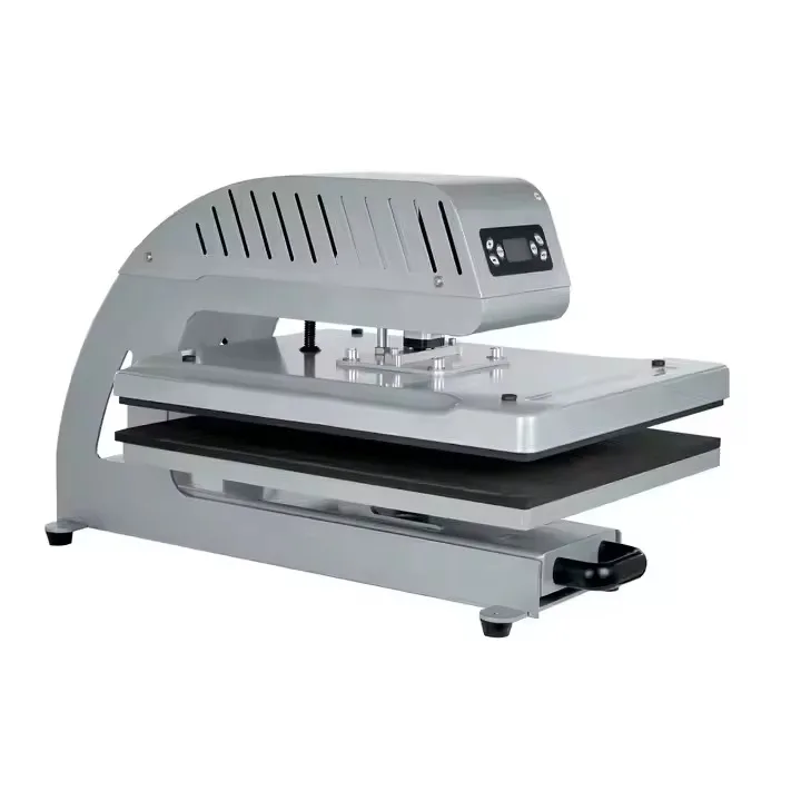 Fully Automatic Sublimation Machine Slide Out Easy to Operate Heat Press Machine for T-shirt Printing