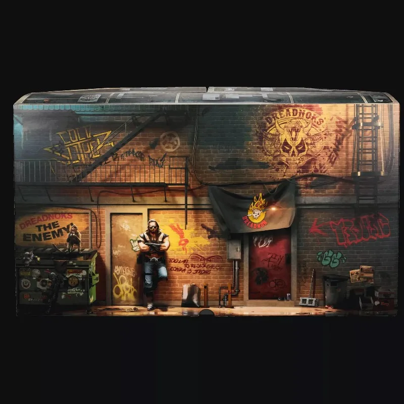 Nieuwe originele Hasbro G.I. Joe geclassificeerde serie # 163, Dreadnoks Cold Slither: Band of Vipers Tour herdenkingsactiefiguur