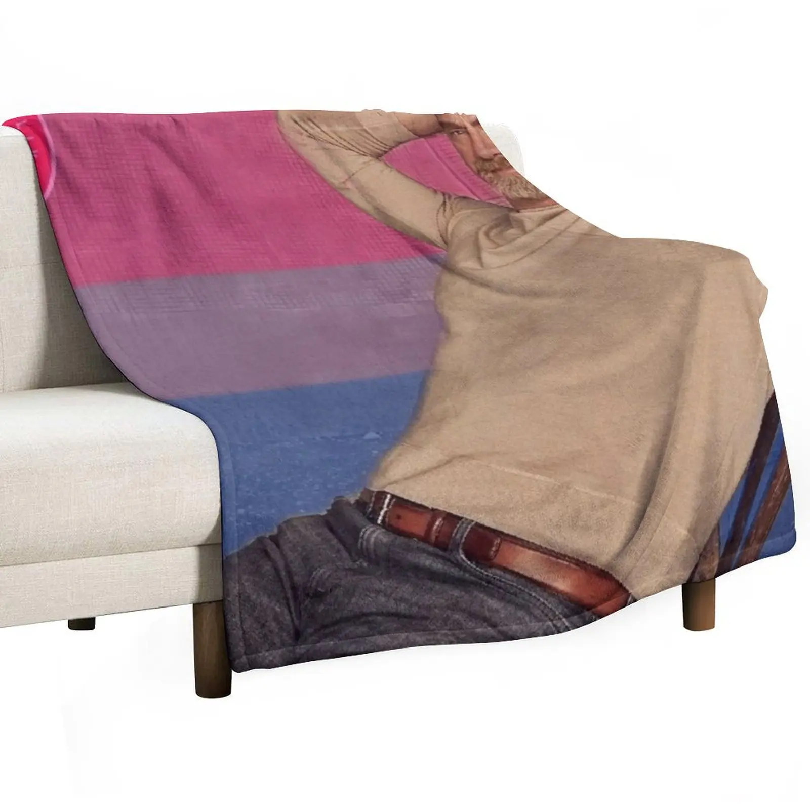 bi chris as sexiest man alive Throw Blanket anime Multi-Purpose Baby Hairy Blankets