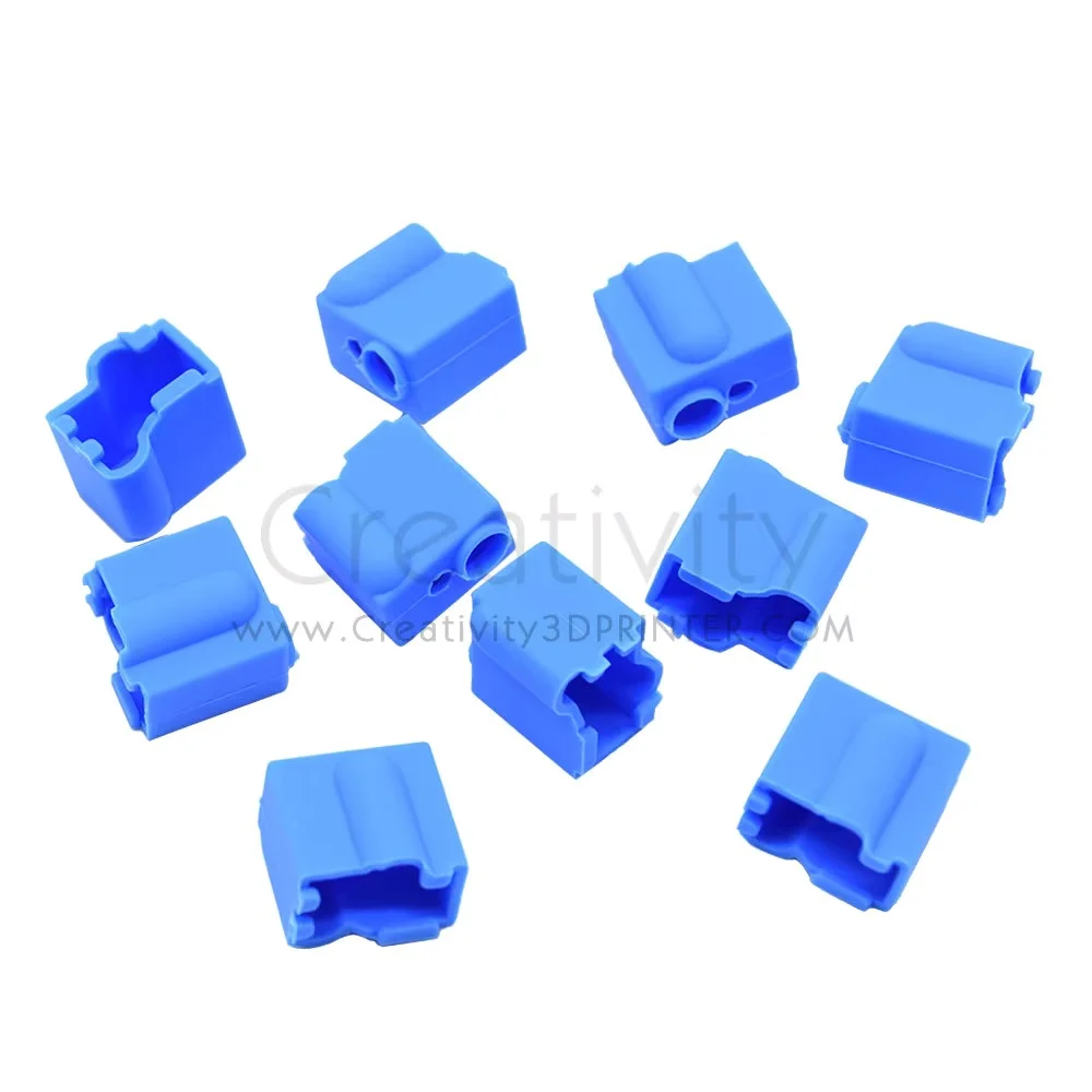 20/50/100PC Volcano Silicone Sock For Sidewinder X1&Genius Heated Block Cover for Sidewinder X2 GeniusPro Extruder Heater Block