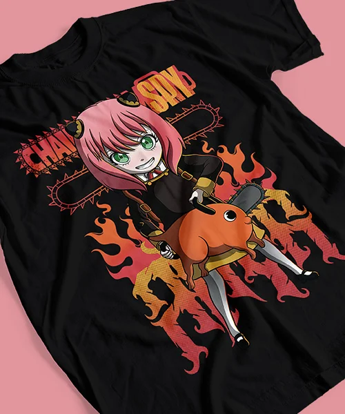 T-shirt for Anime Anya x Family & Chainsaw Man