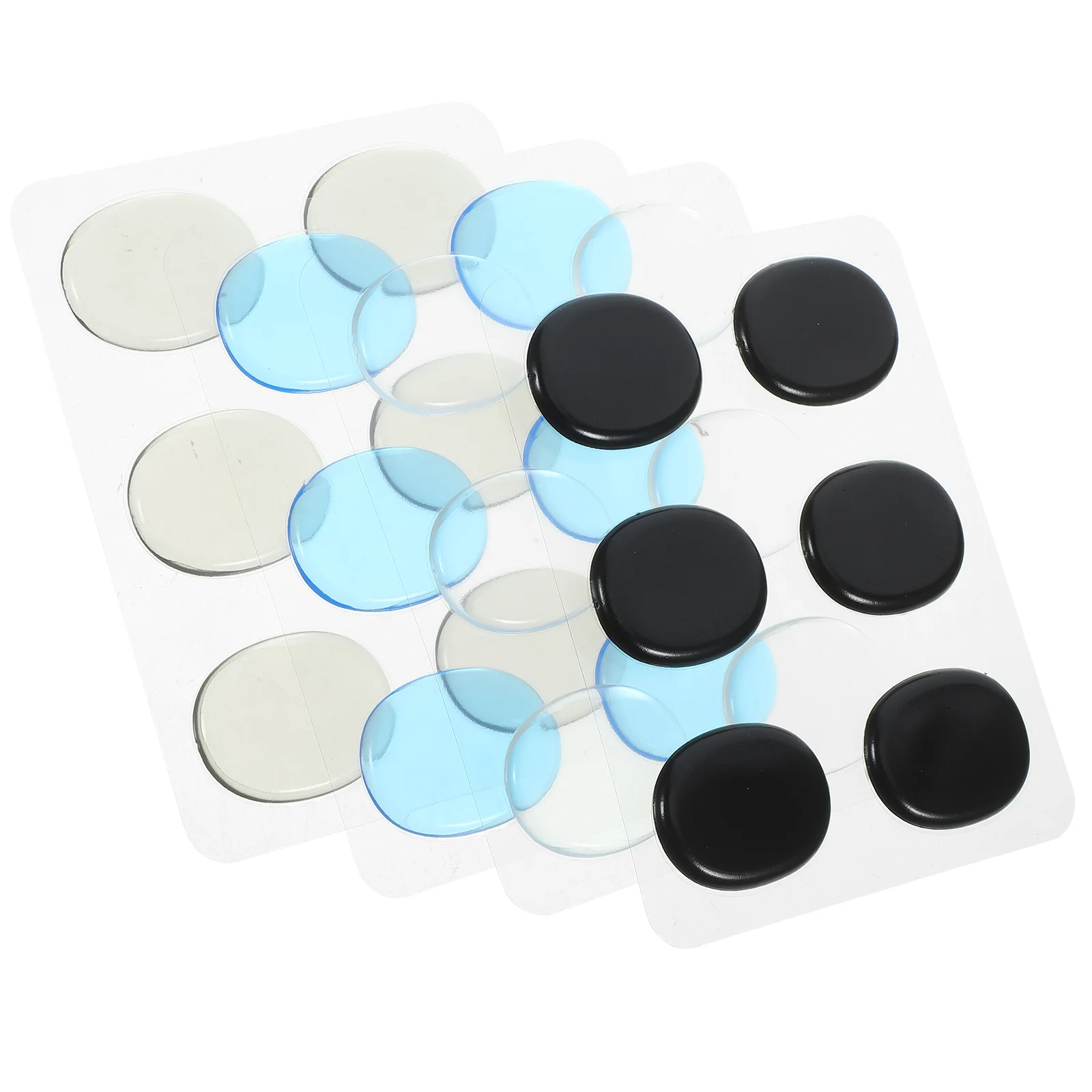 48pcs Bass Drum Patch Drum Head Cushion Drum Head Protector Bass Pad Kick Drum Patch Pad drum head pad