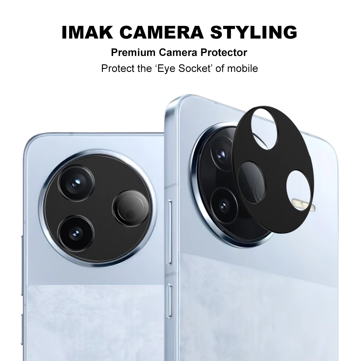 ل POCO F7 Ultra Lens Protector IMAK كاميرا التصميم قسط حامي الكاميرا ل POCO F7 Pro 5G