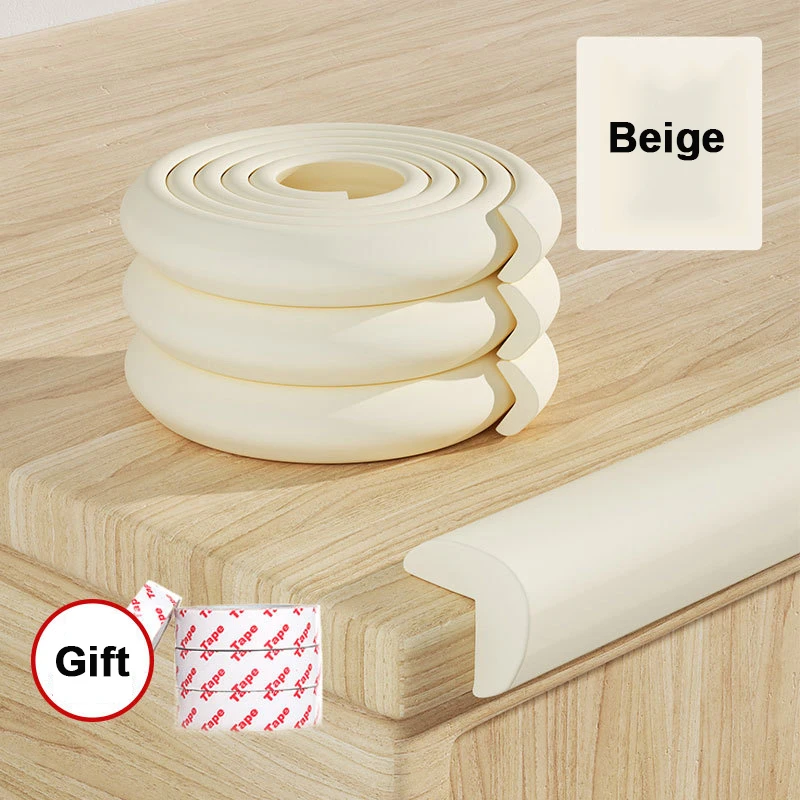 

2 м мягкая защита для детского стола, защитная полоса для края стола, L-образная защита для детей, угол бампера, домашняя защита от столкновений, противоударная полоса