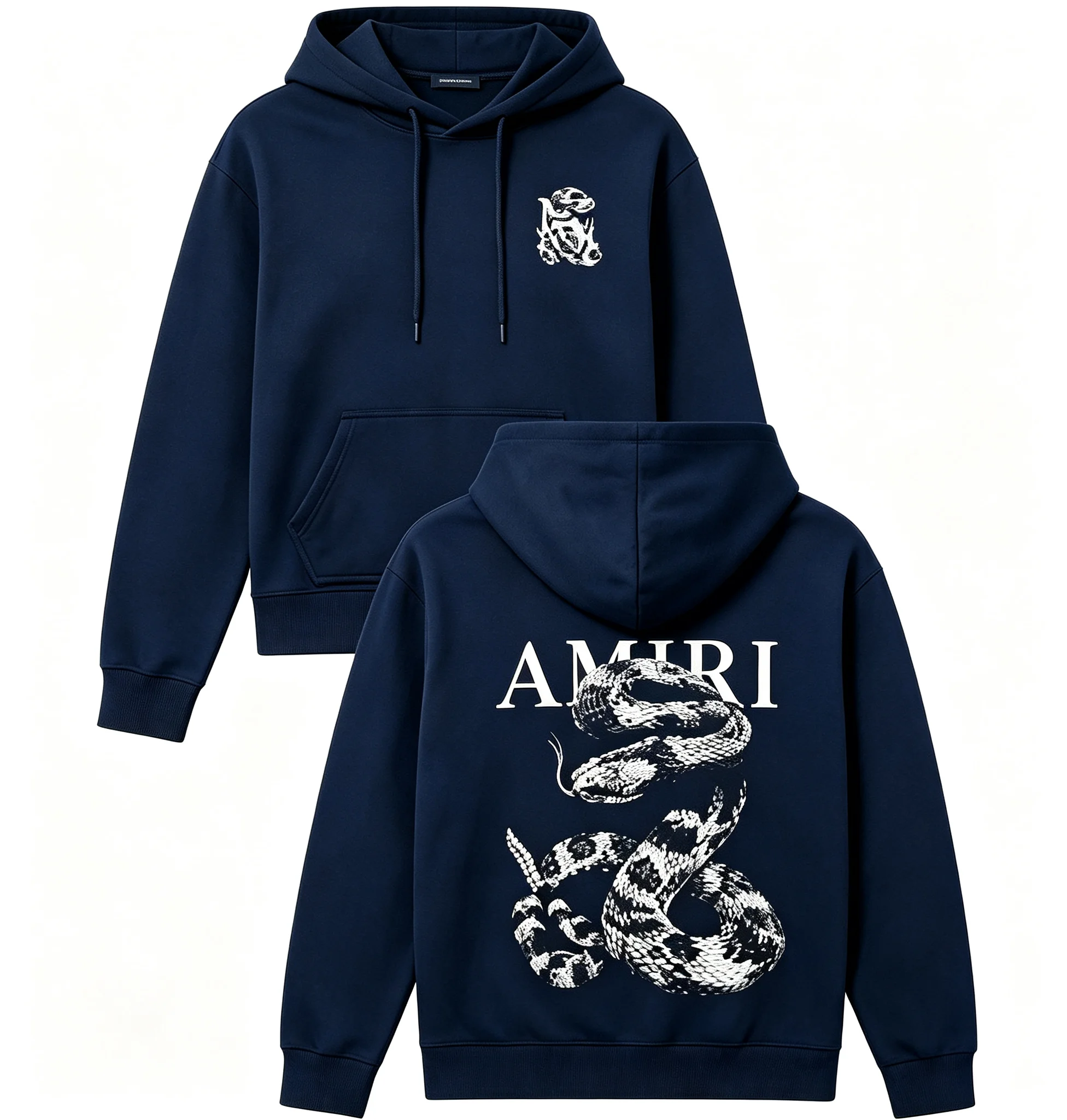 Snake Graphic Loose hoodies Li - огляд і ціна Winter Clothing Wholesale