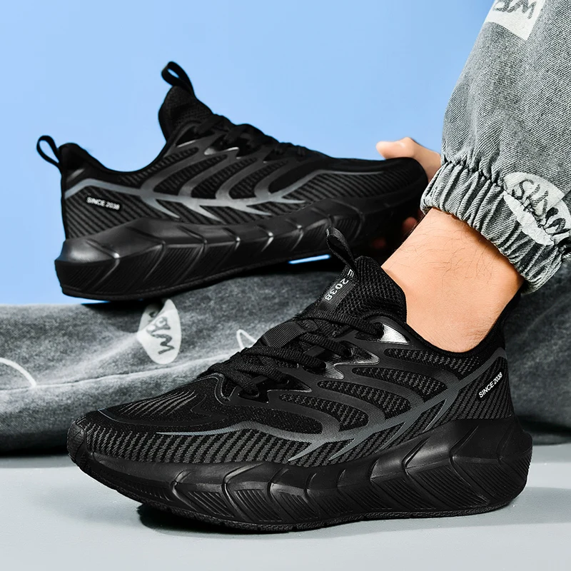 

Fashion cushioning running shoes, light and running trendy breathable men's training technology sole running shoes