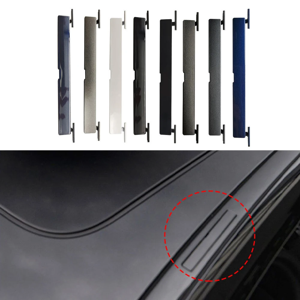 Car Roof Rail Molding Trim Roof Luggage Rack Cover Plate For BMW 5 Series G30 F90 520 528 530 535i M5 51137443691 2017-2023