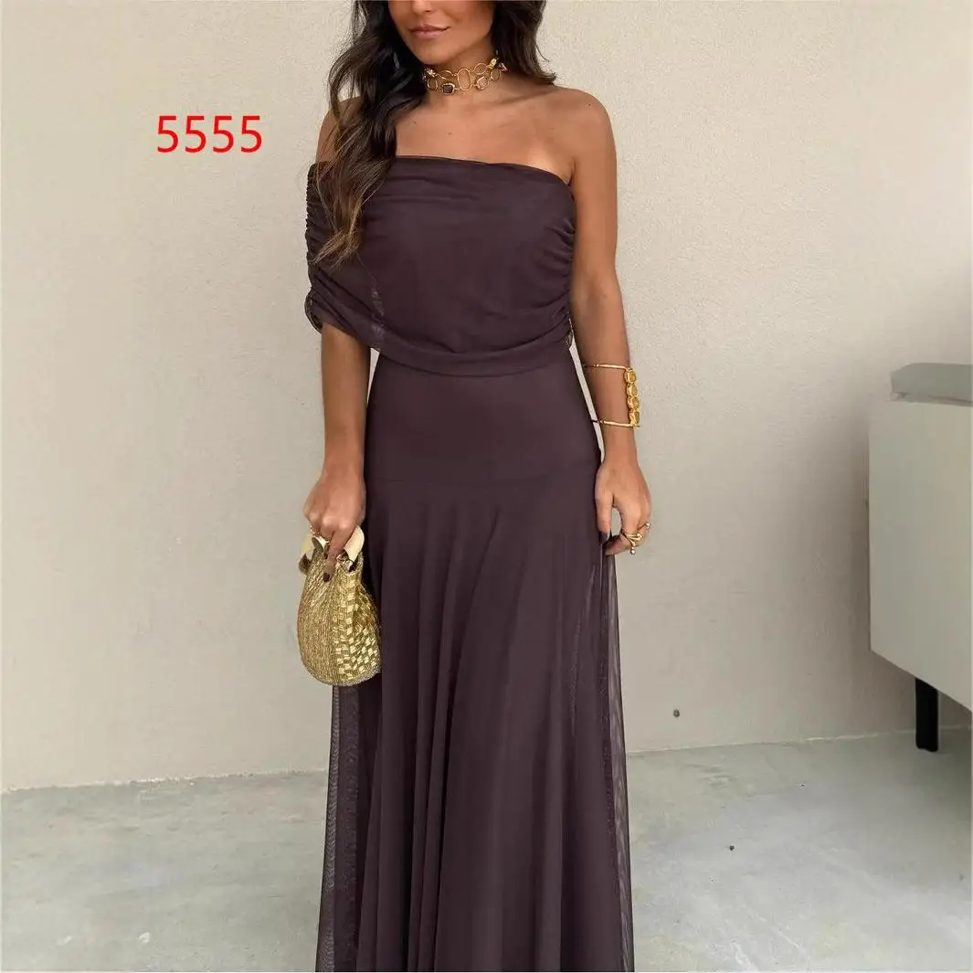 

Элегантное облегающее платье-труба с высокой талией без рукавов Ciwalk, осенняя новинка