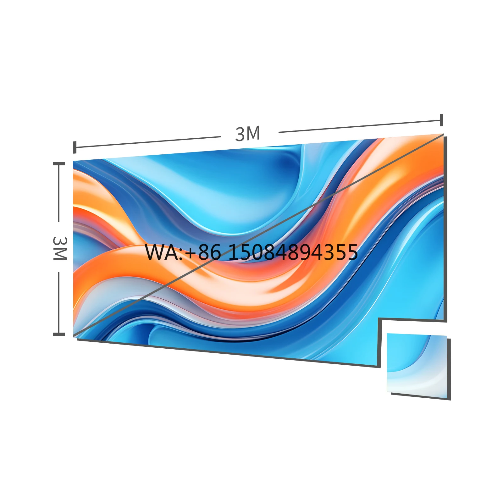 

Turnkey Solution 2.6mm Full Color P2.6 LED Video Wall Panel 8K HDR Indoor/Outdoor LED Display for Church & Public Backdrops