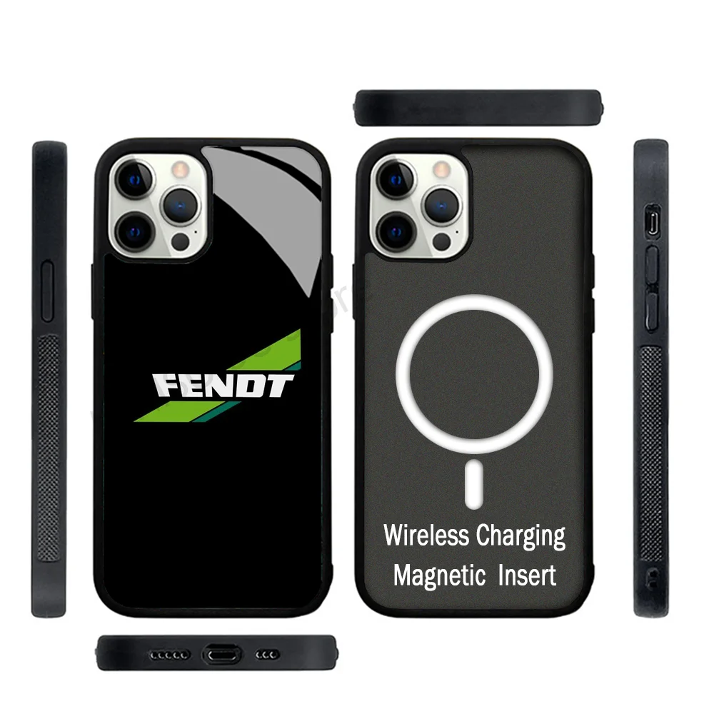 Fendt Phone Case Strong Magnetic For IPhone 15 14 13 Pro Max 11 12 Mini For Magsafe