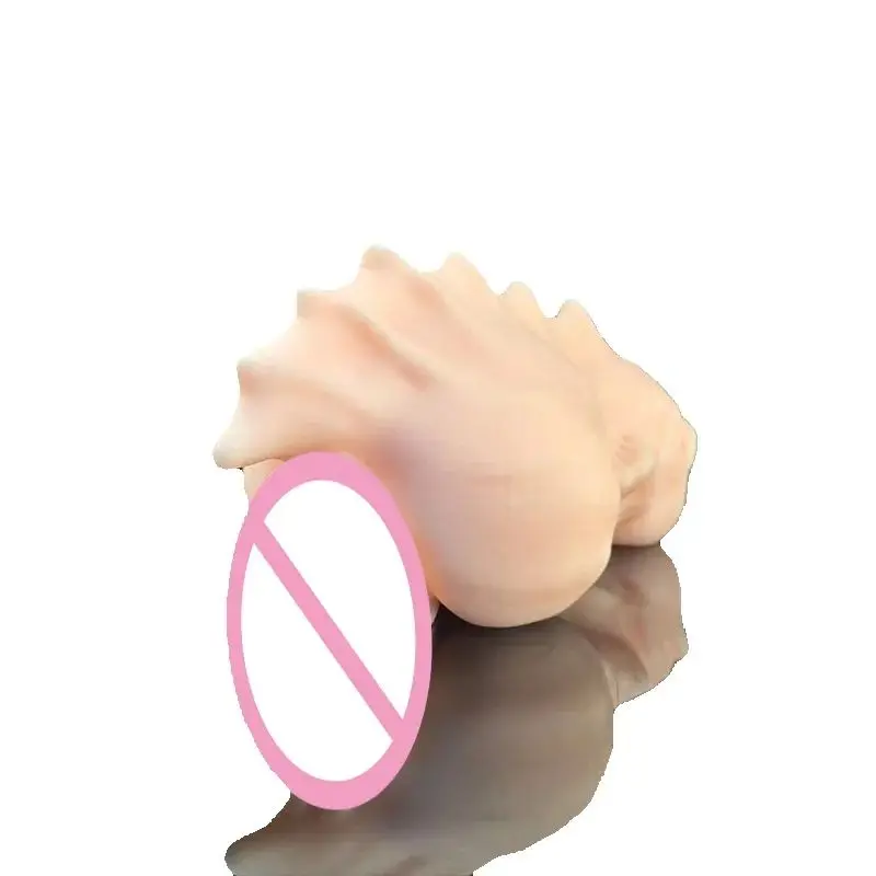 Silicone Masturbator Cup Realistic Soft Elastic Pocket Pussy Strong Suction Reusable Adult Sex Toy for Men Gift